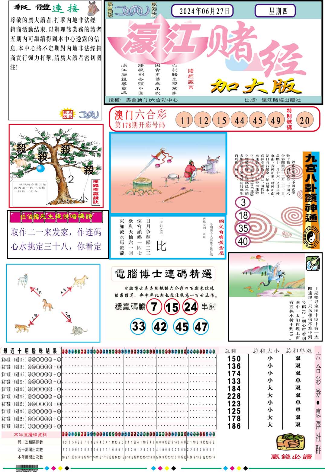 2024179期濠江赌经A加大版