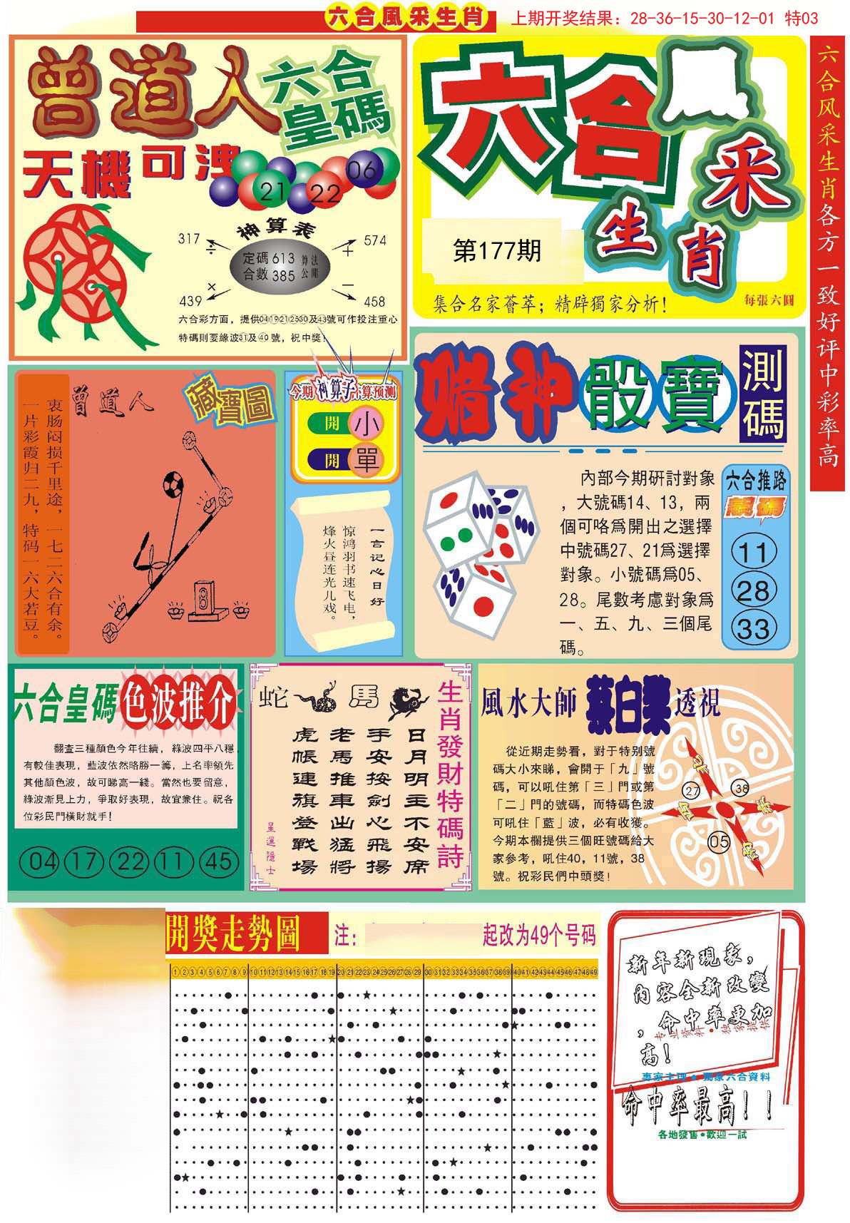 2024177期六合风采A