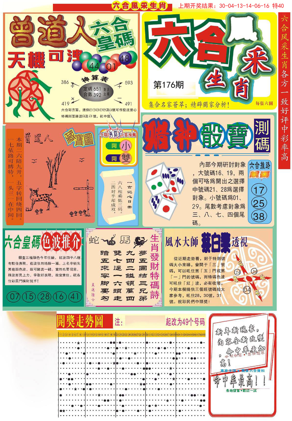 2024176期六合风采A