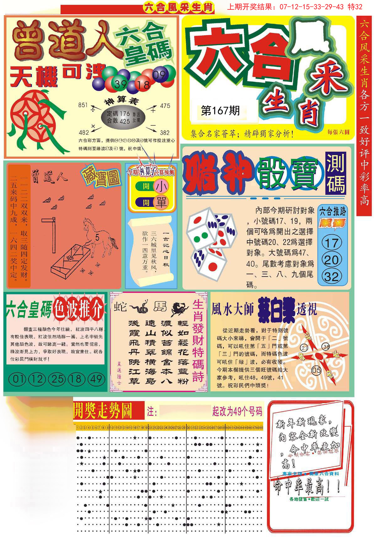 2024167期六合风采A