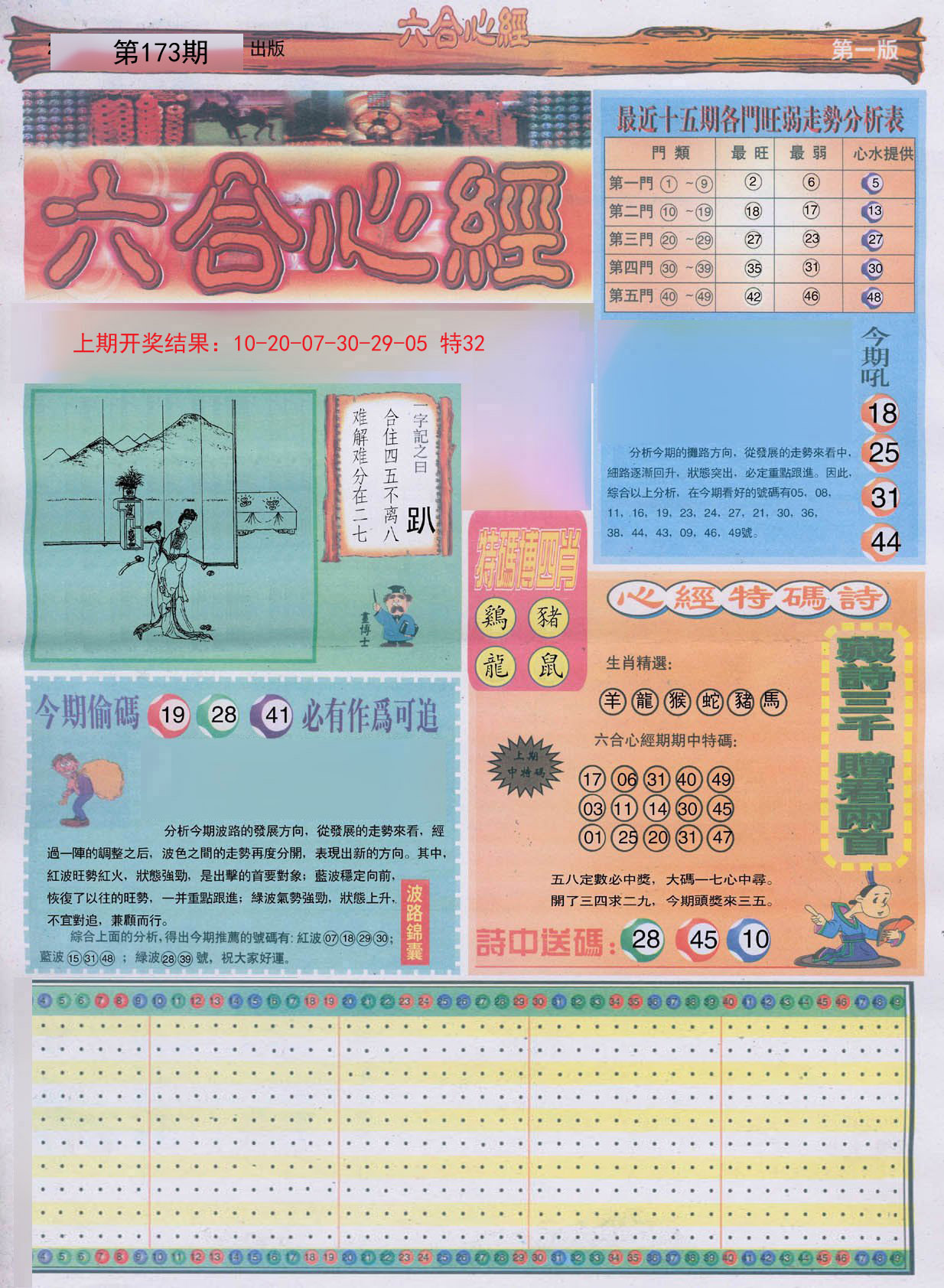 2024173期六合心经A