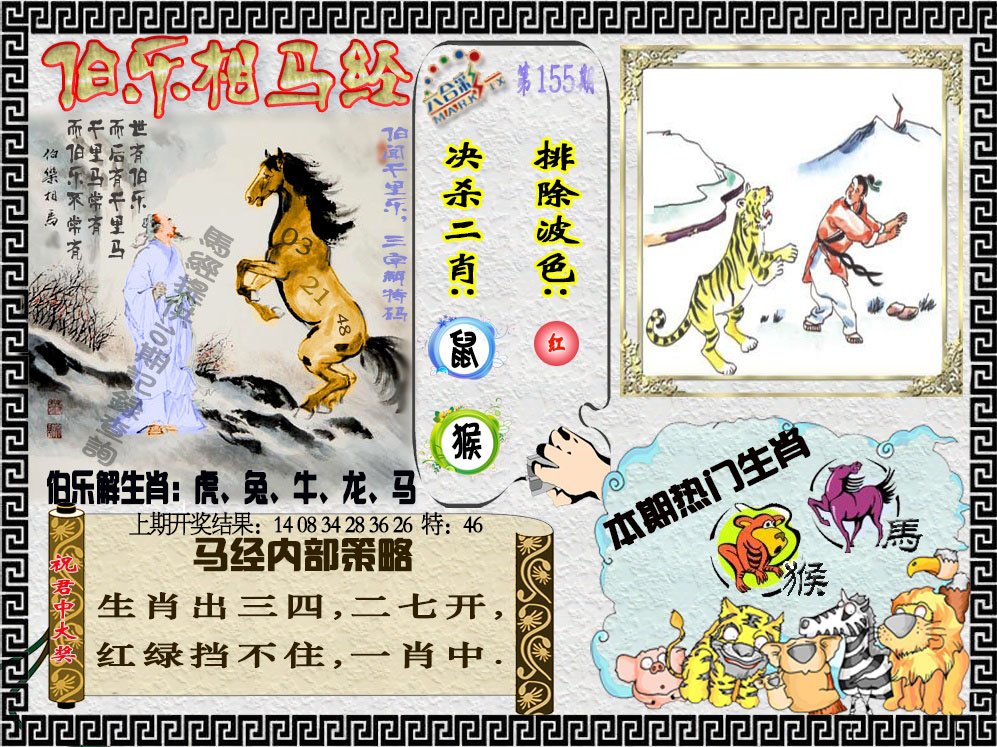 2024155期伯乐相马经