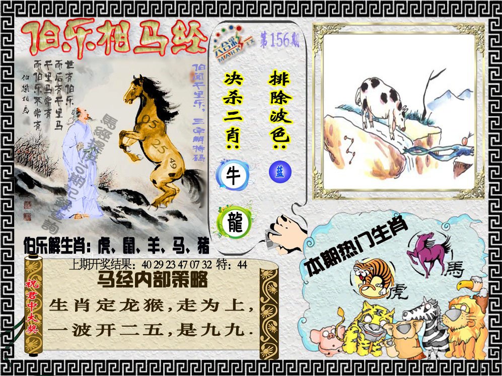 2024156期伯乐相马经