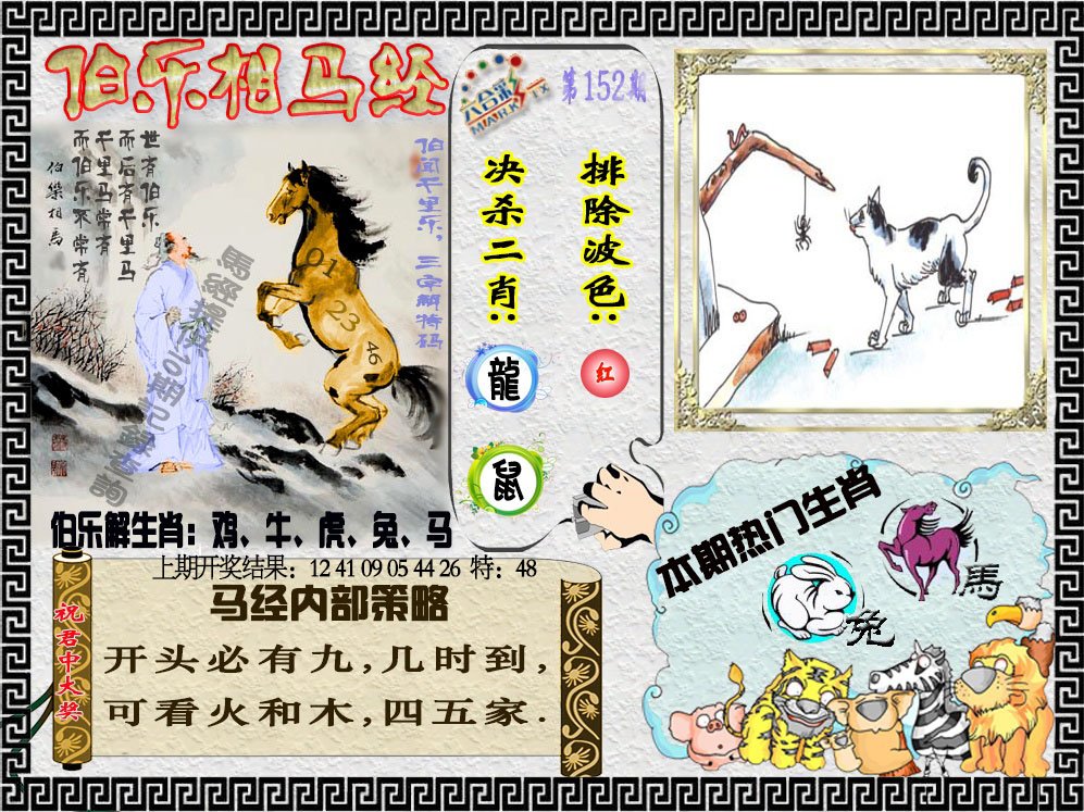 2024152期伯乐相马经