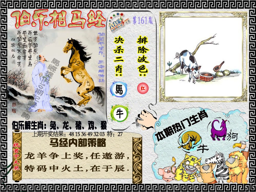 2024161期伯乐相马经