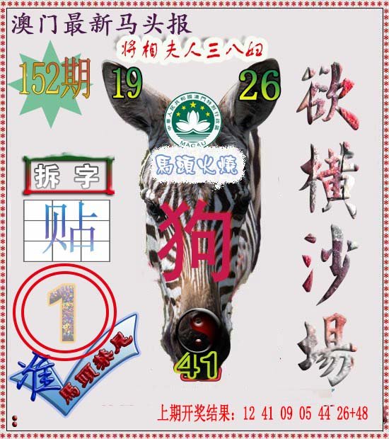 2024152期马头报