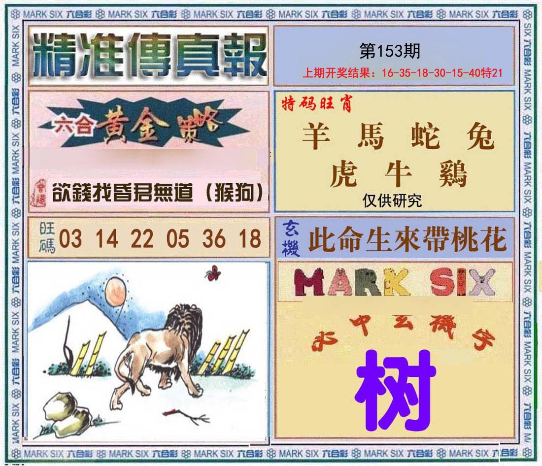 2024153期精准<傳真報>