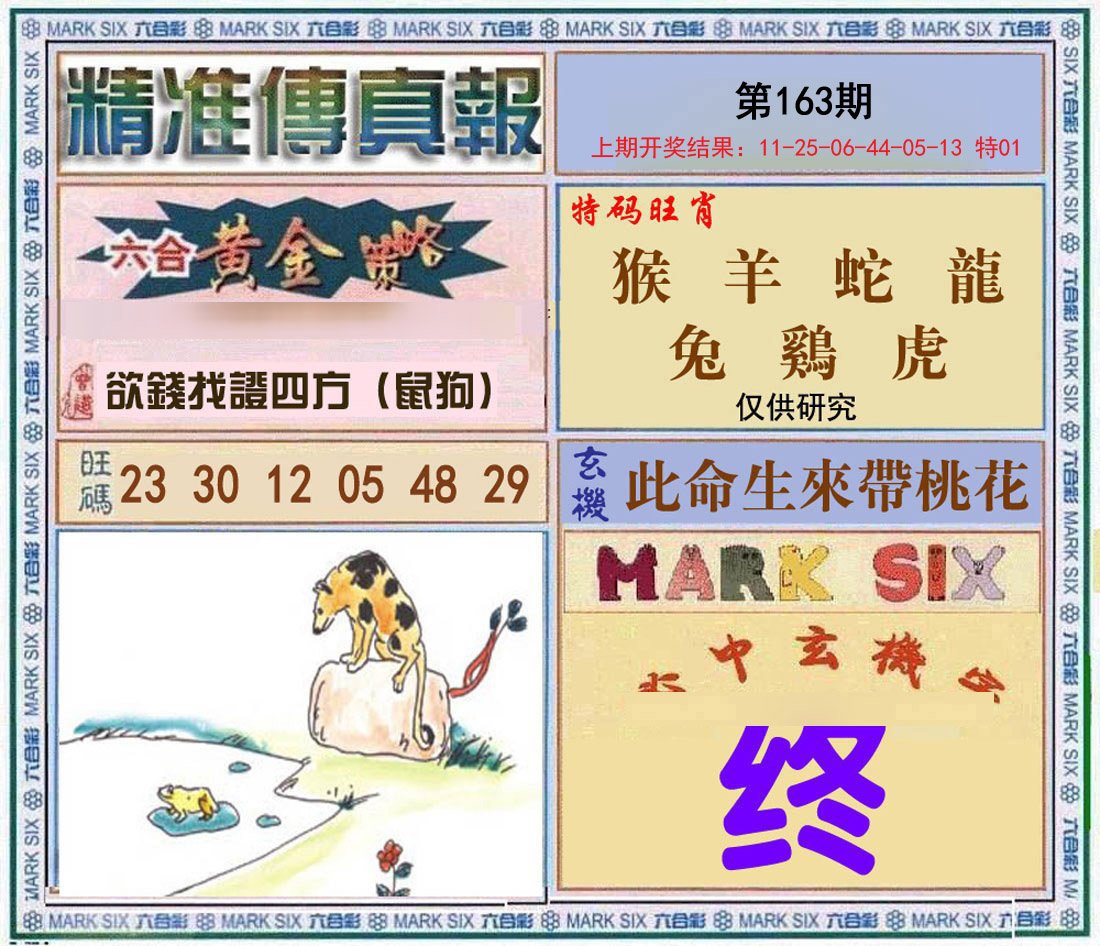 2024163期精准<傳真報>