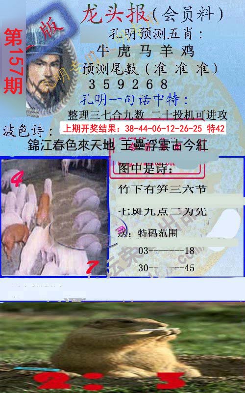 2024157期龙头报