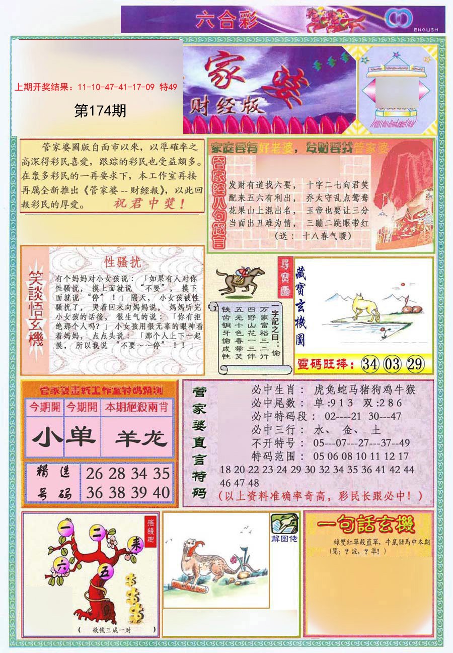 2024174期管家婆财经版