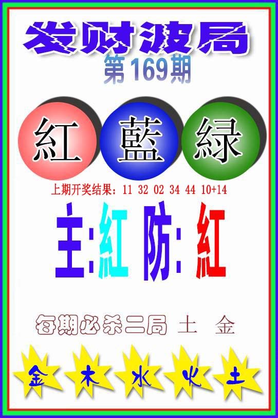 2024169期发财波局