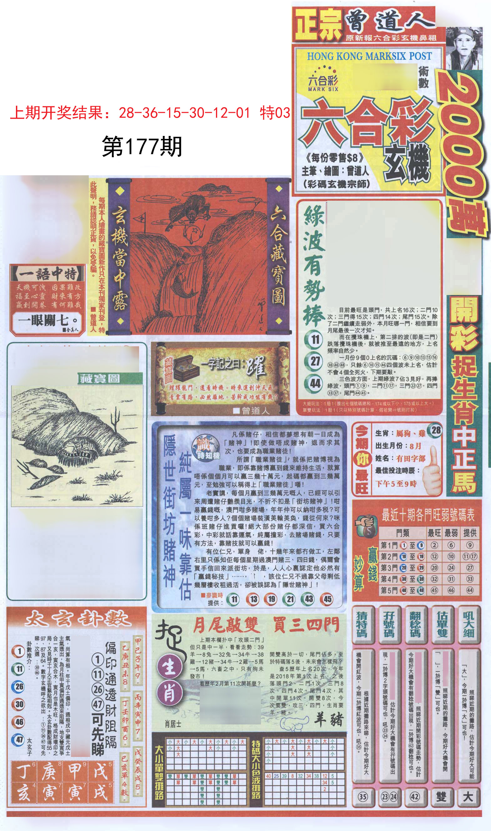 2024177期新报跑狗A