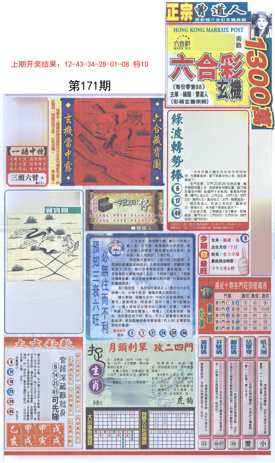 2024171期新报跑狗A