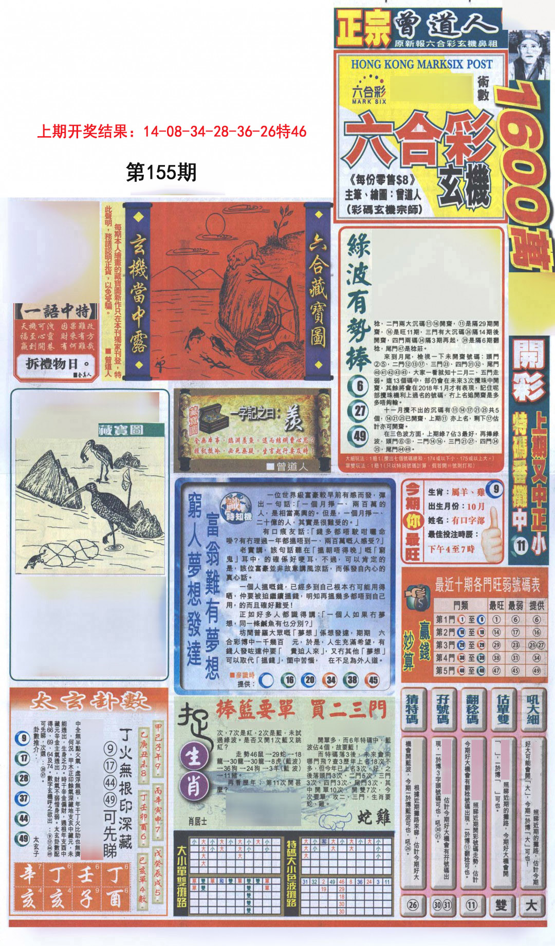 2024155期新报跑狗A