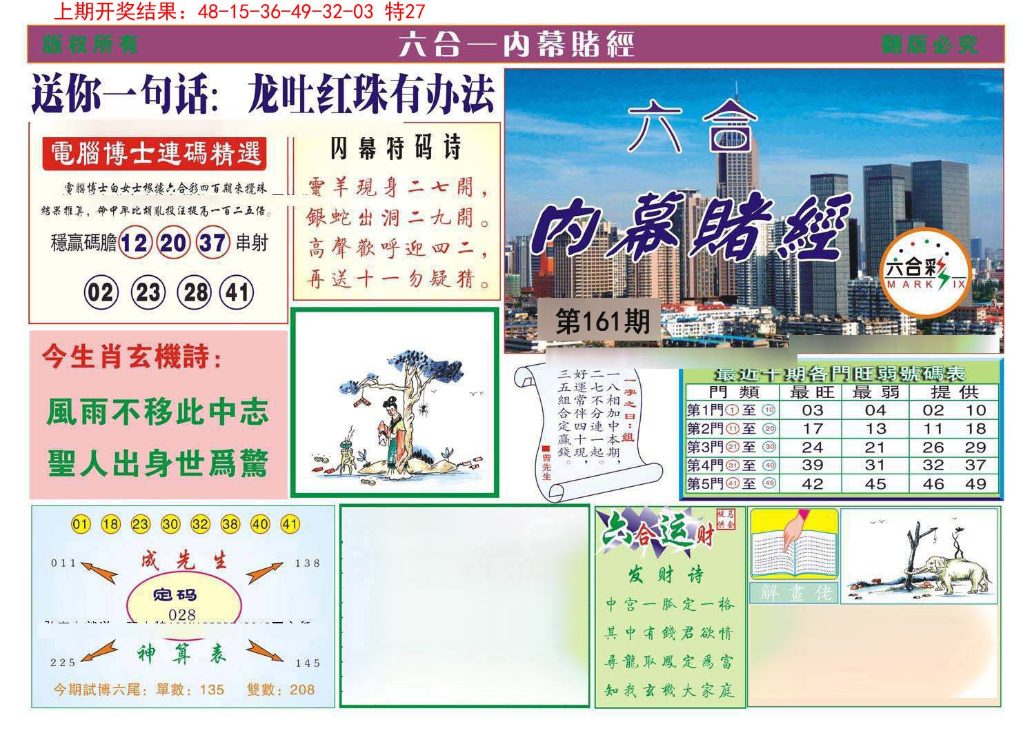 2024161期内幕赌经