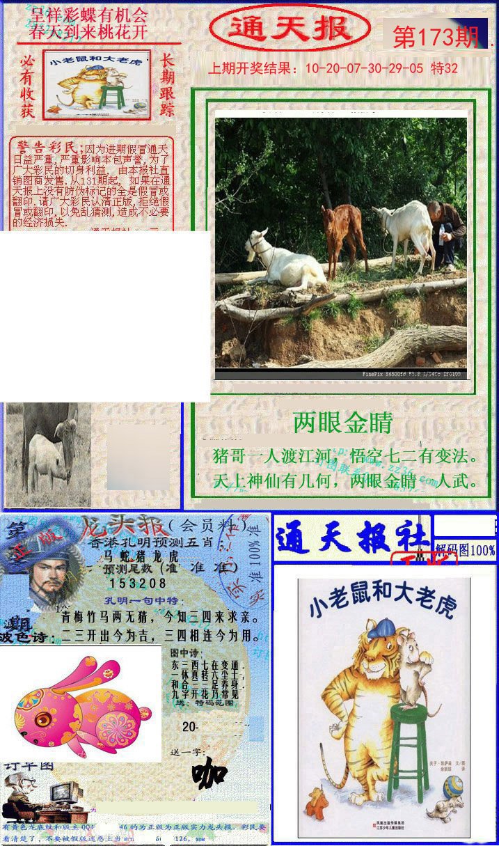 2024173期实力通天报