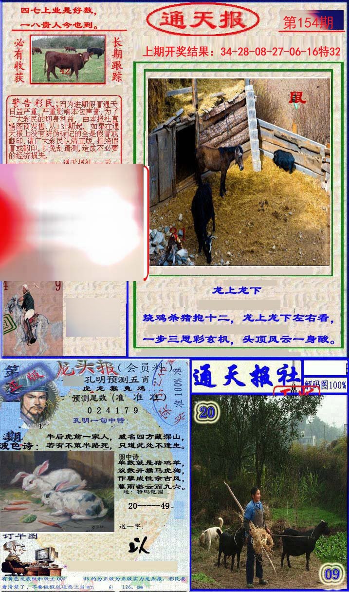 2024154期实力通天报