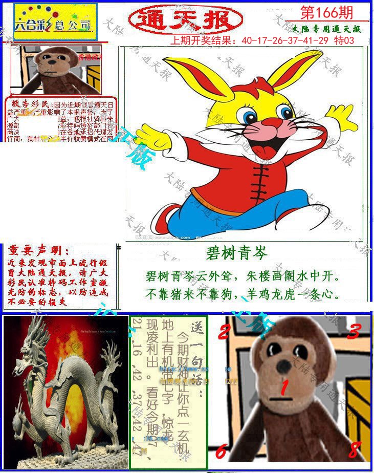 2024166期大陆通天报