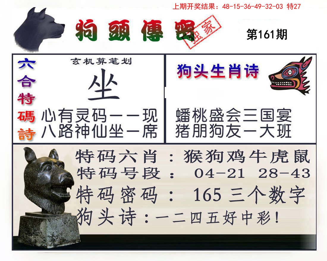 2024161期狗头传密