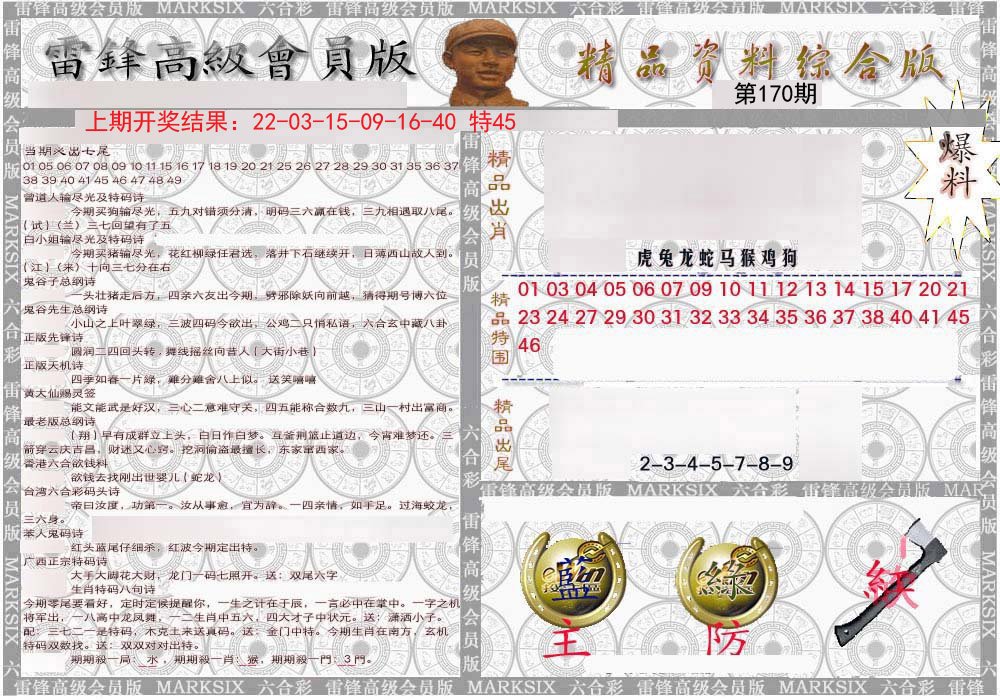2024170期雷锋资料综合版