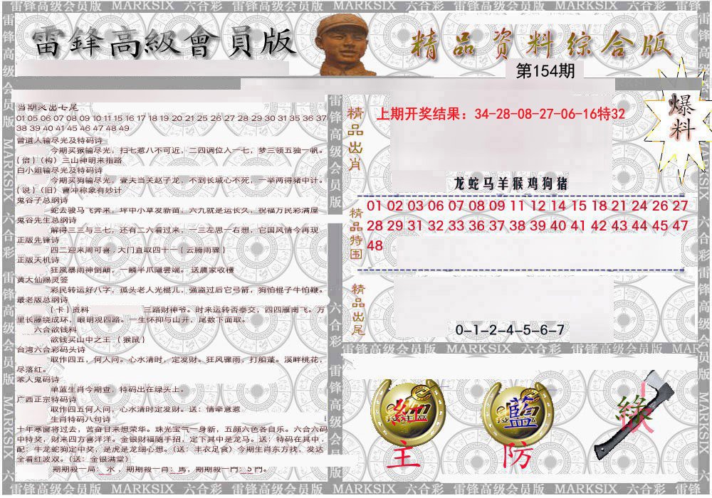 2024154期雷锋资料综合版