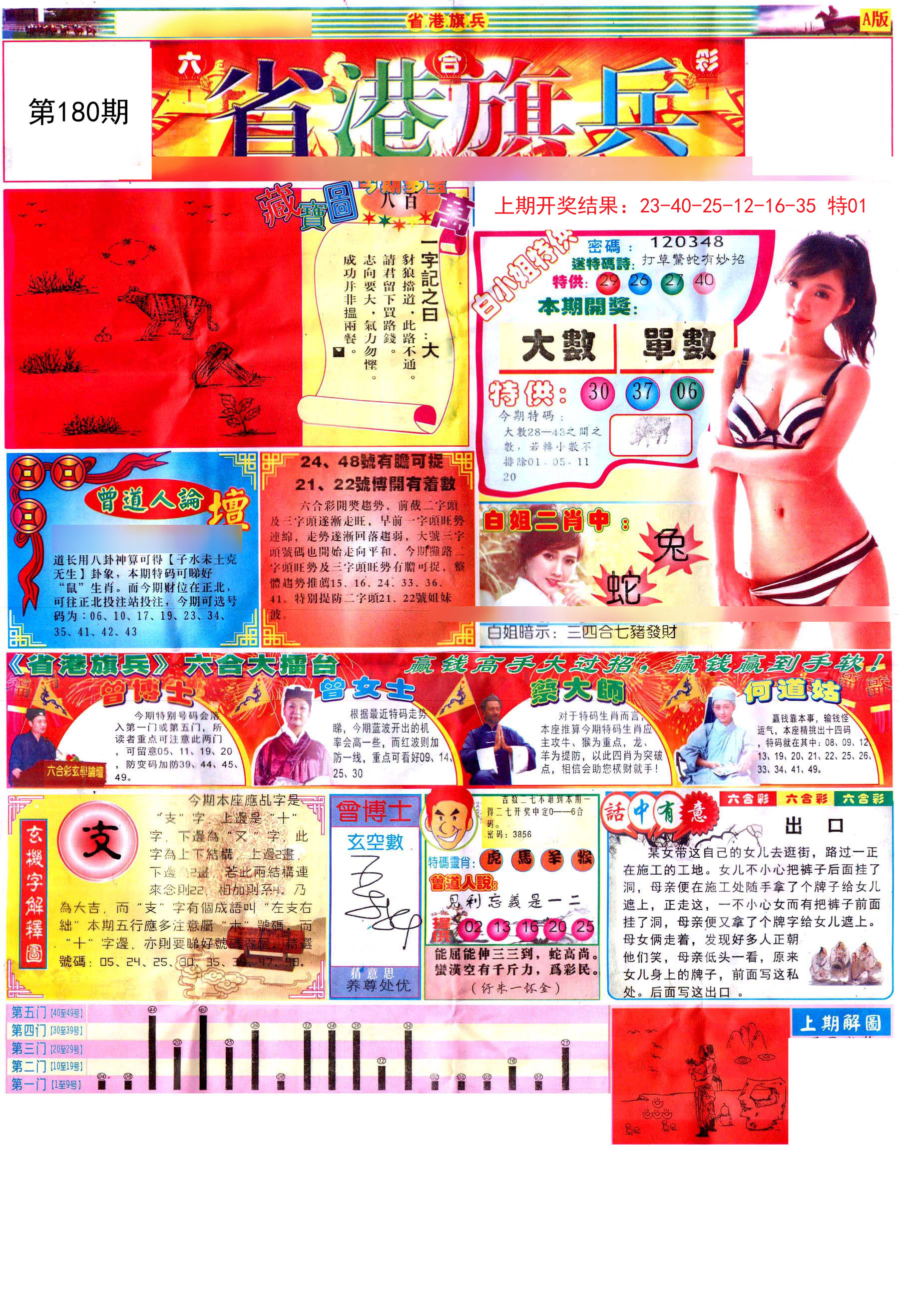 2024180期彩道A