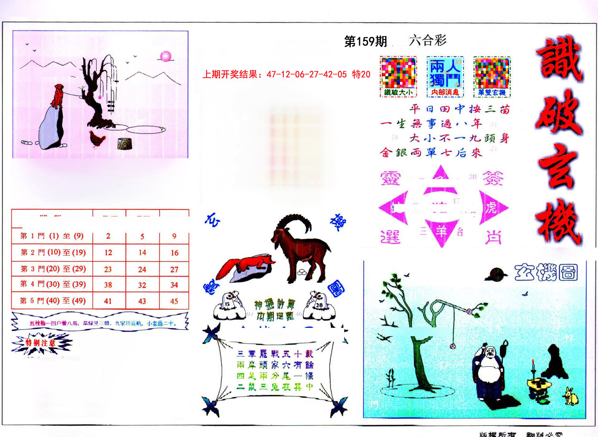2024159期识破玄机