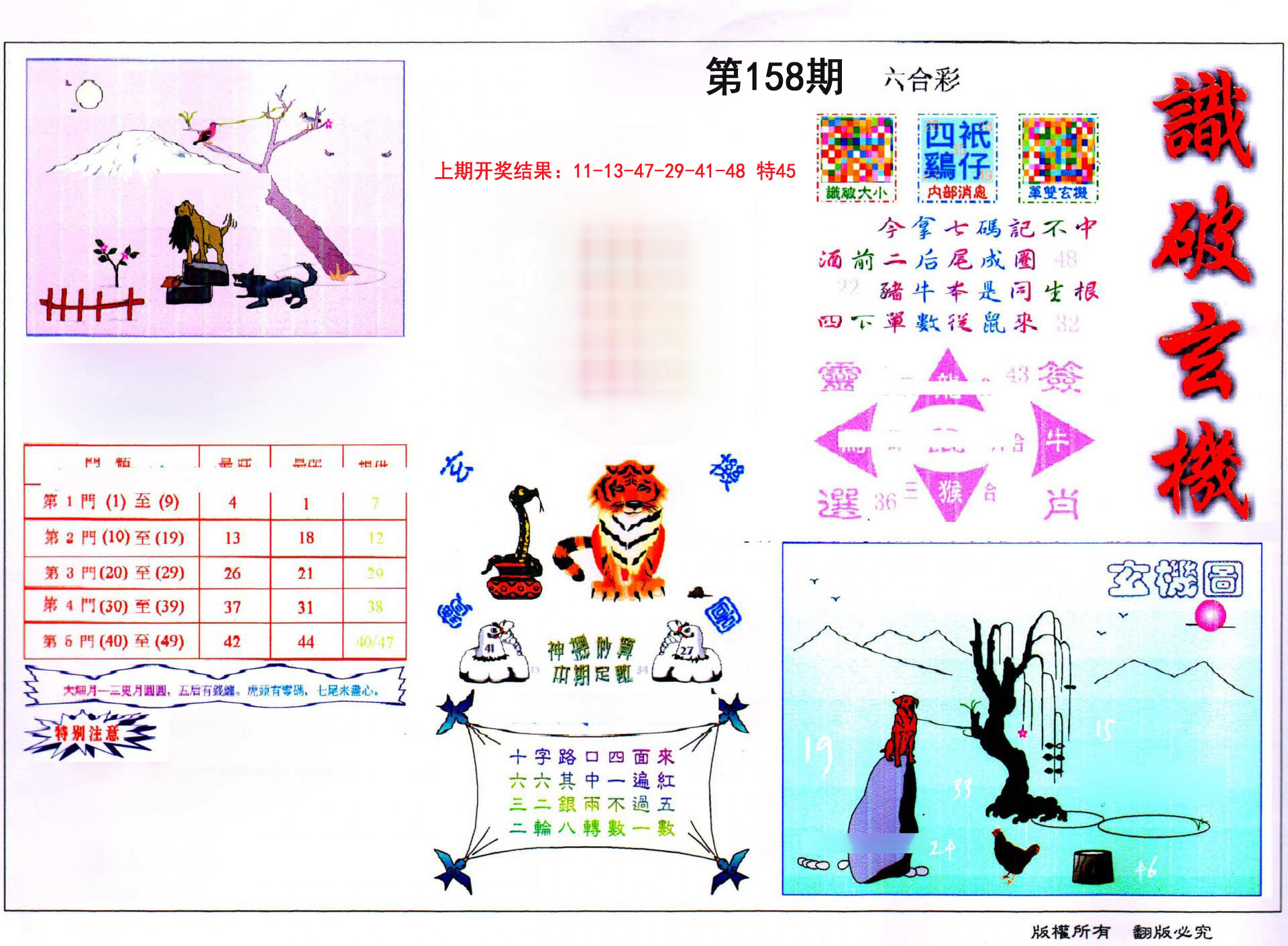 2024158期识破玄机