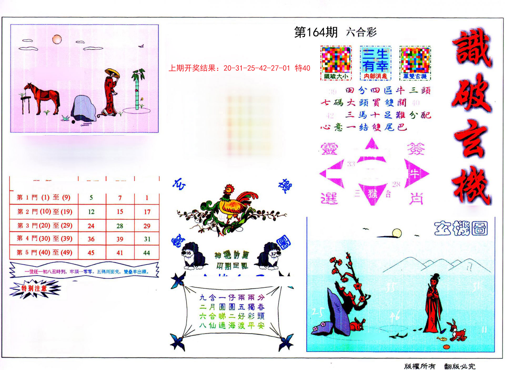 2024164期识破玄机
