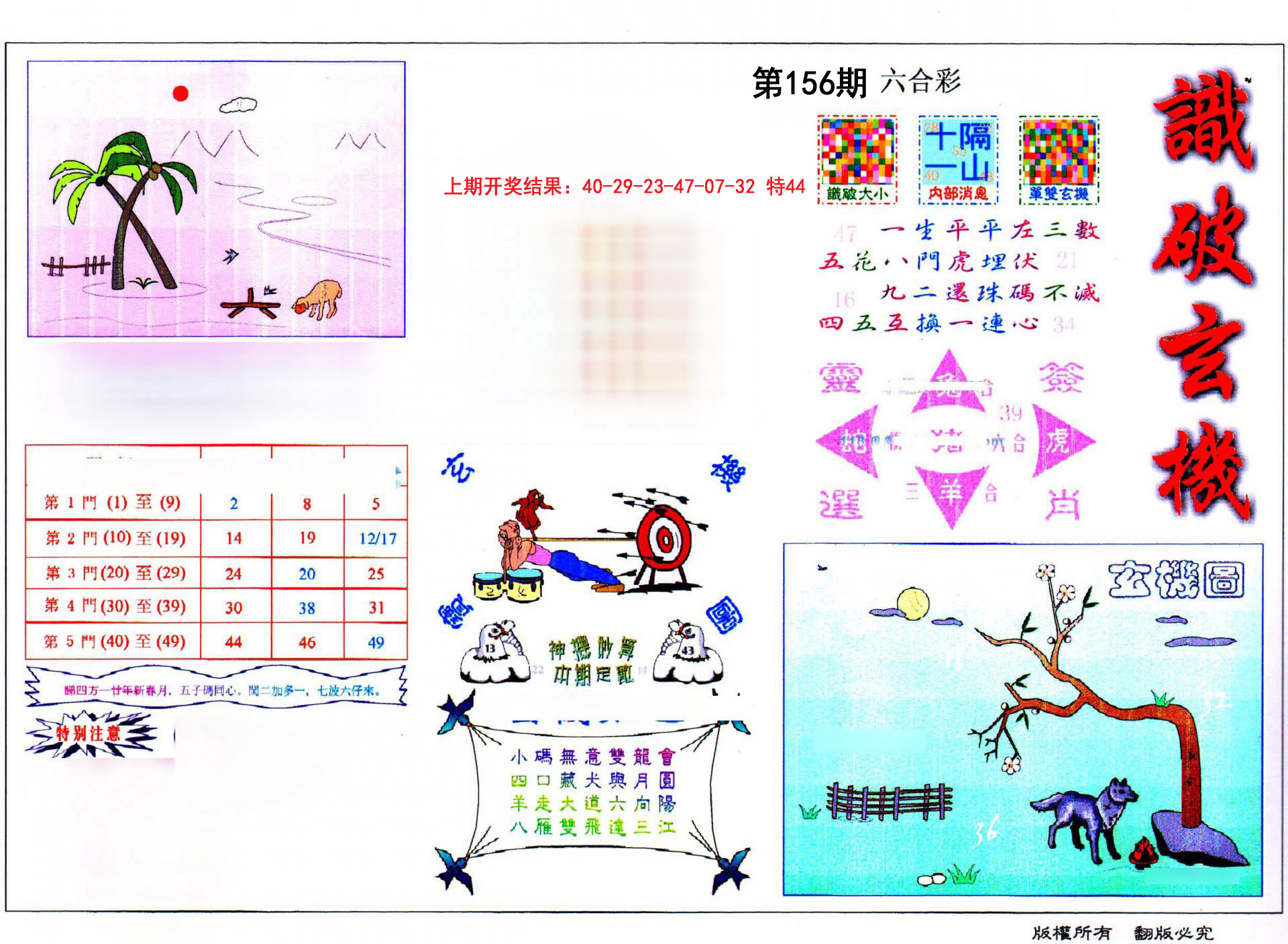 2024156期识破玄机