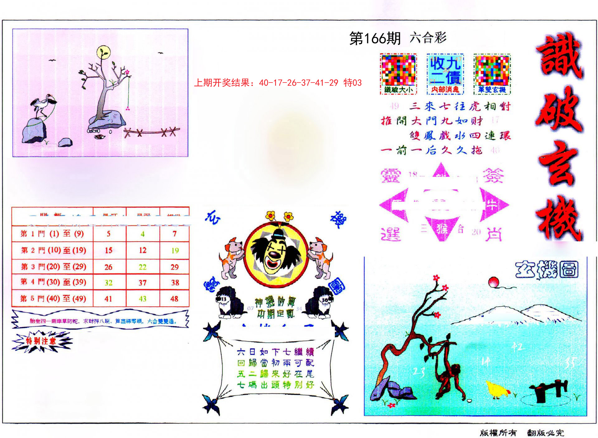 2024166期识破玄机
