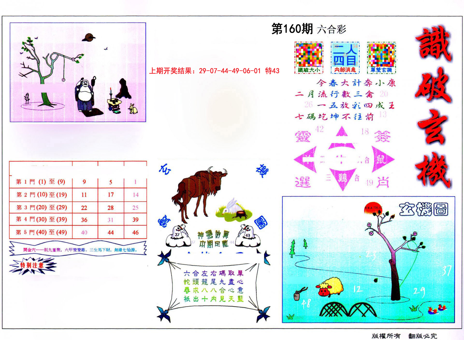 2024160期识破玄机