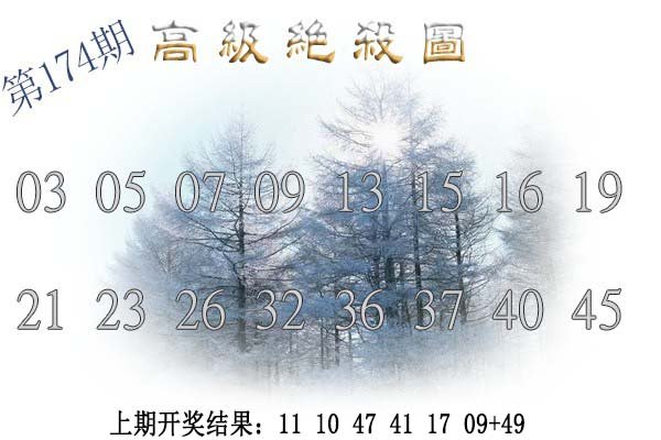 2024174期高级内部绝杀