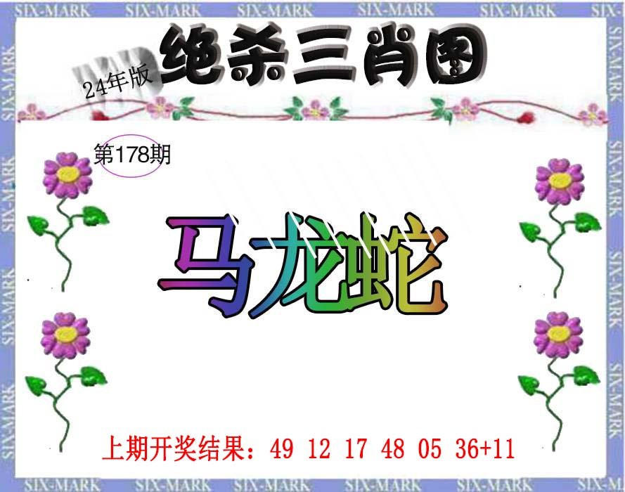 2024178期生财有道杀三肖