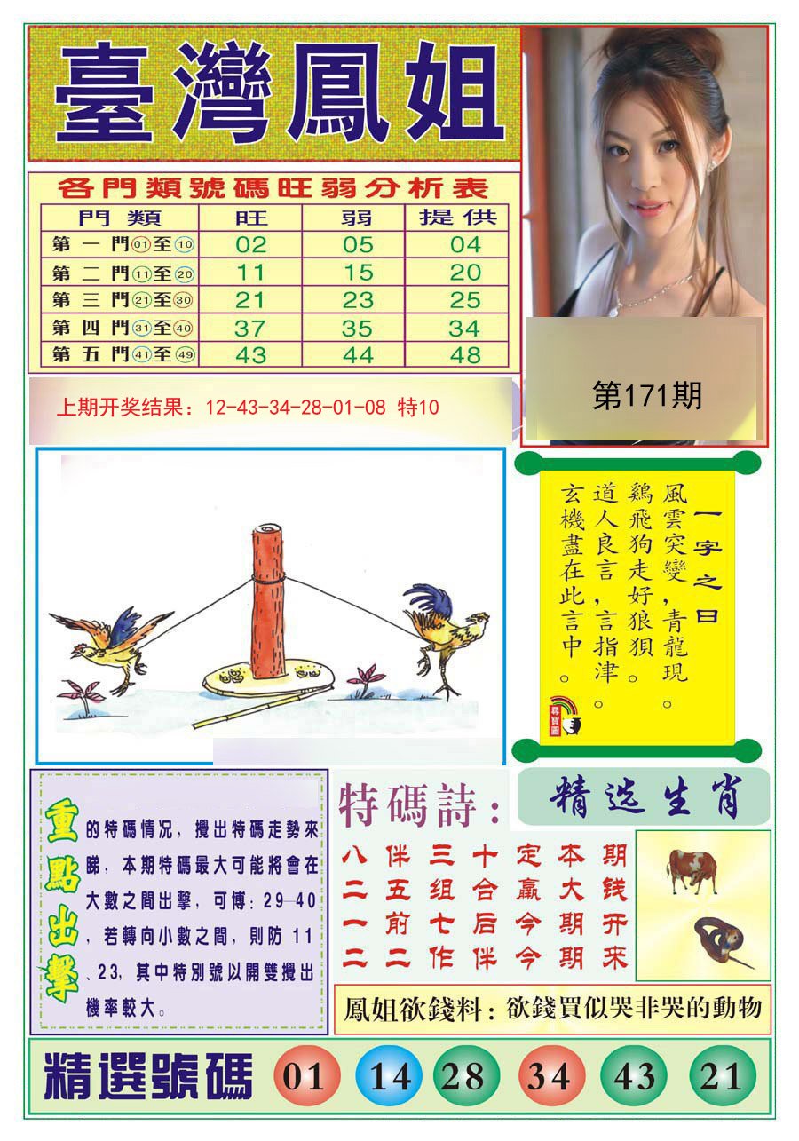 2024171期台湾凤姐