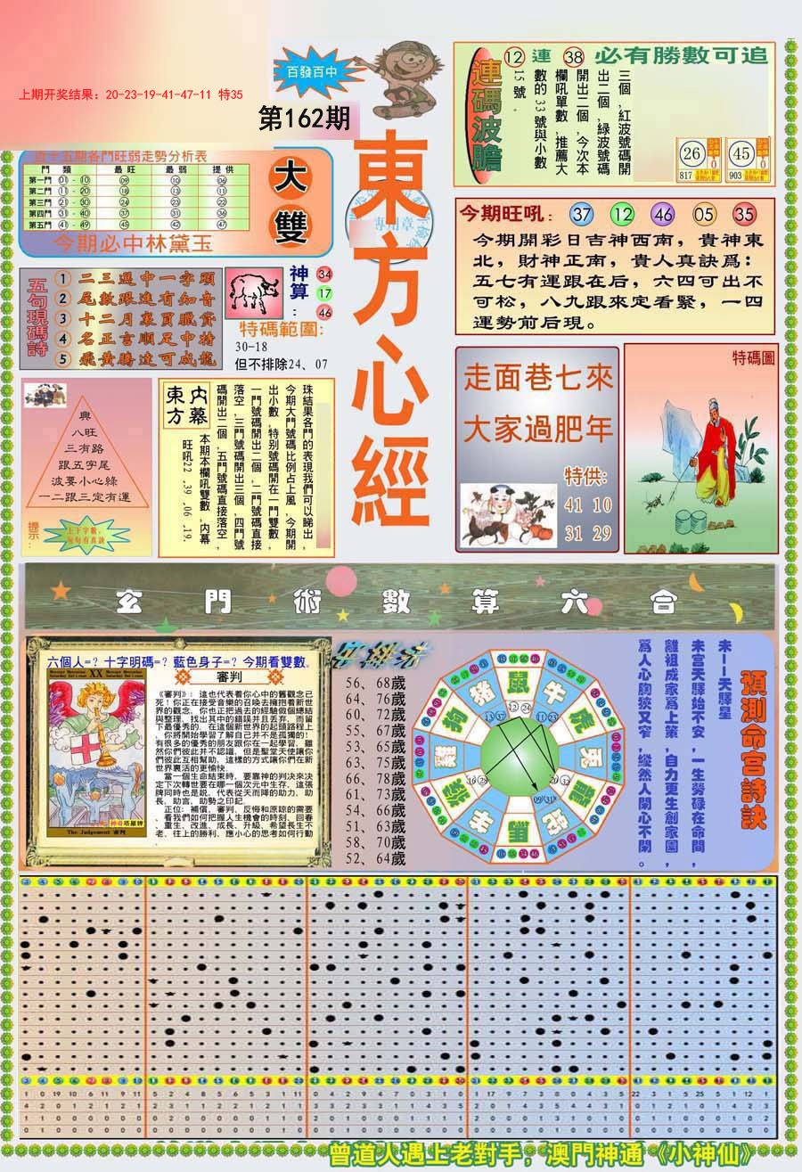 2024162期(新版)东方心经A