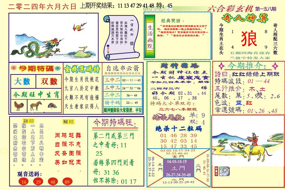 2024158期六合玄机