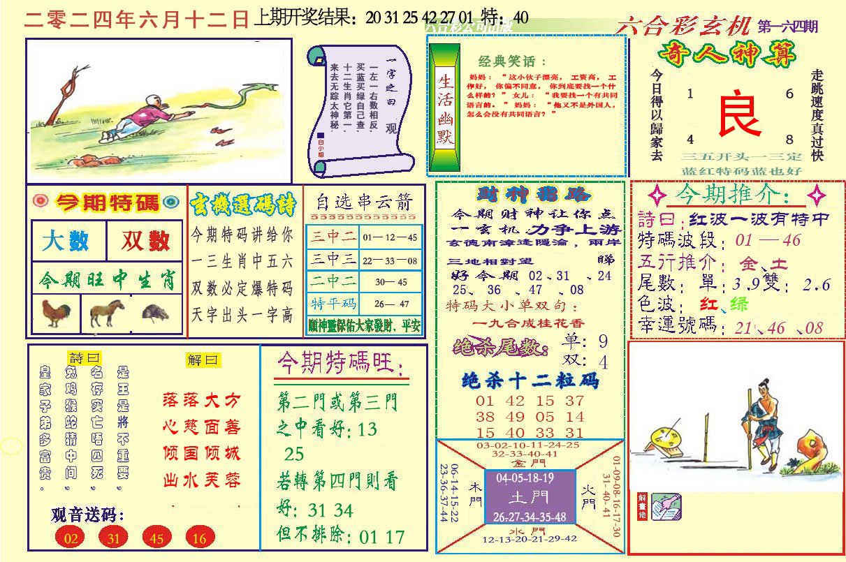 2024164期六合玄机
