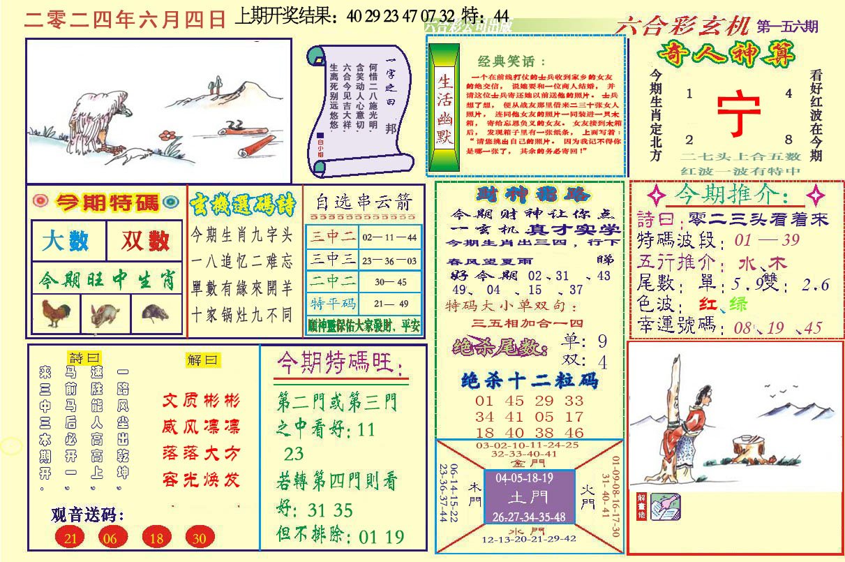 2024156期六合玄机