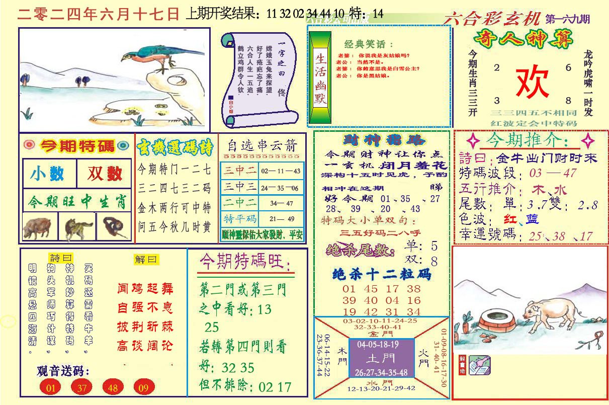 2024169期六合玄机