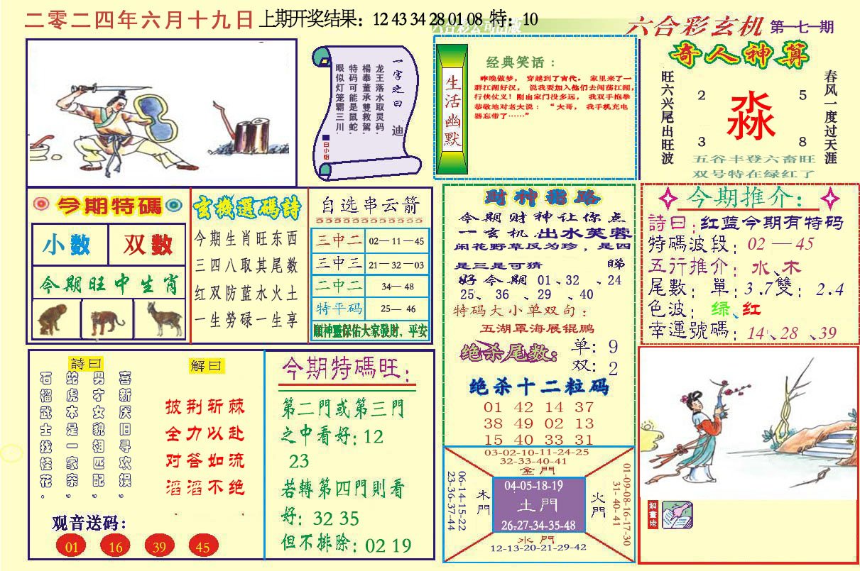 2024171期六合玄机