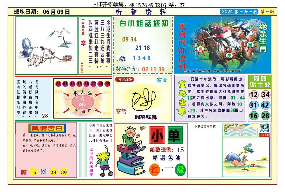 2024161期内部透料A