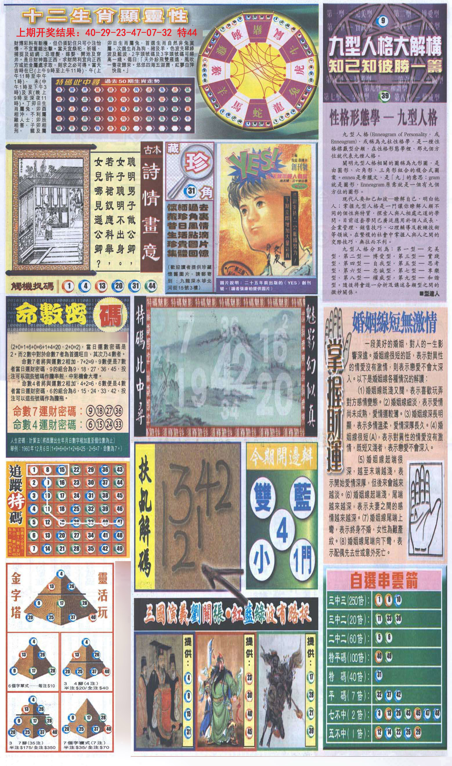 2024156期新报跑狗-2(背面)