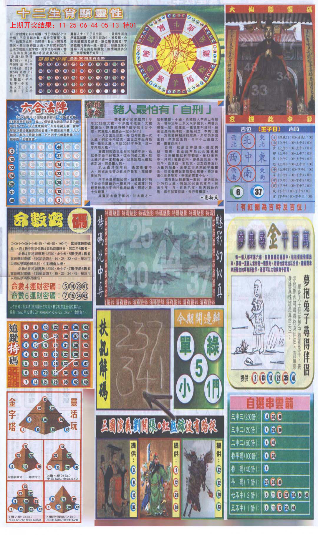 2024163期新报跑狗-2(背面)