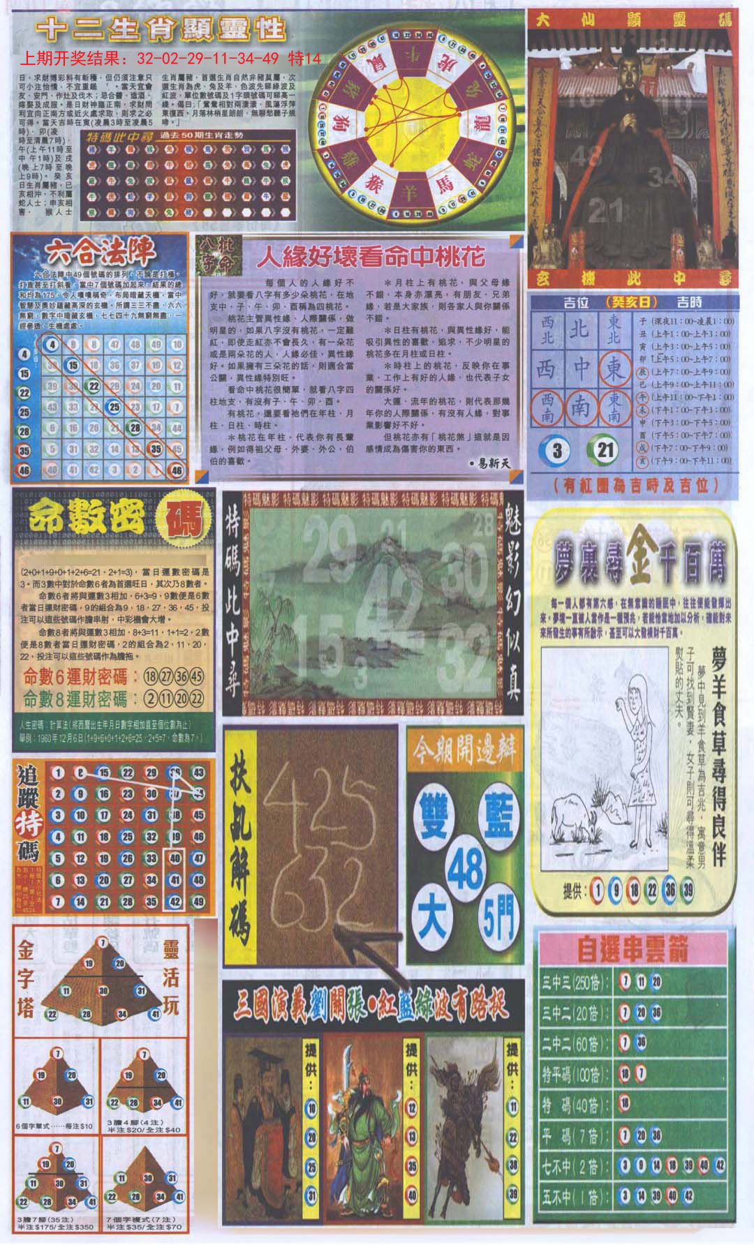 2024168期新报跑狗-2(背面)