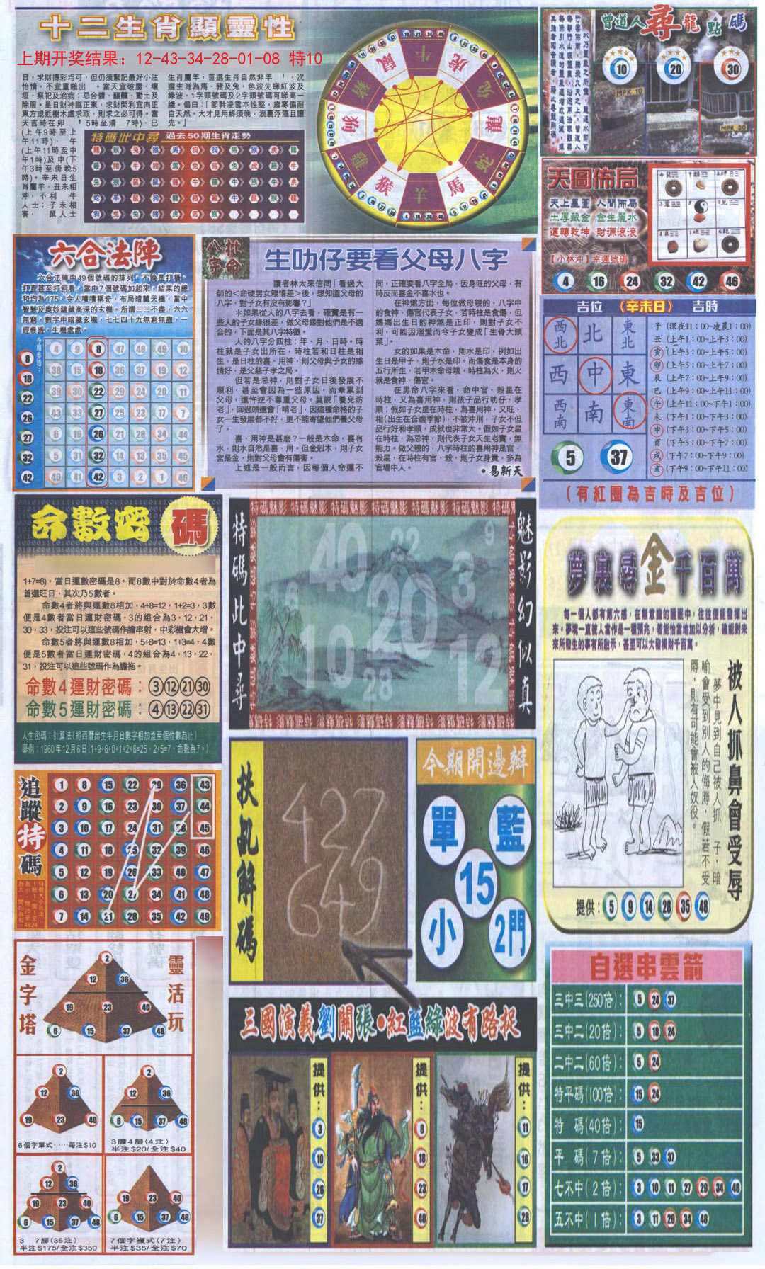 2024171期新报跑狗-2(背面)