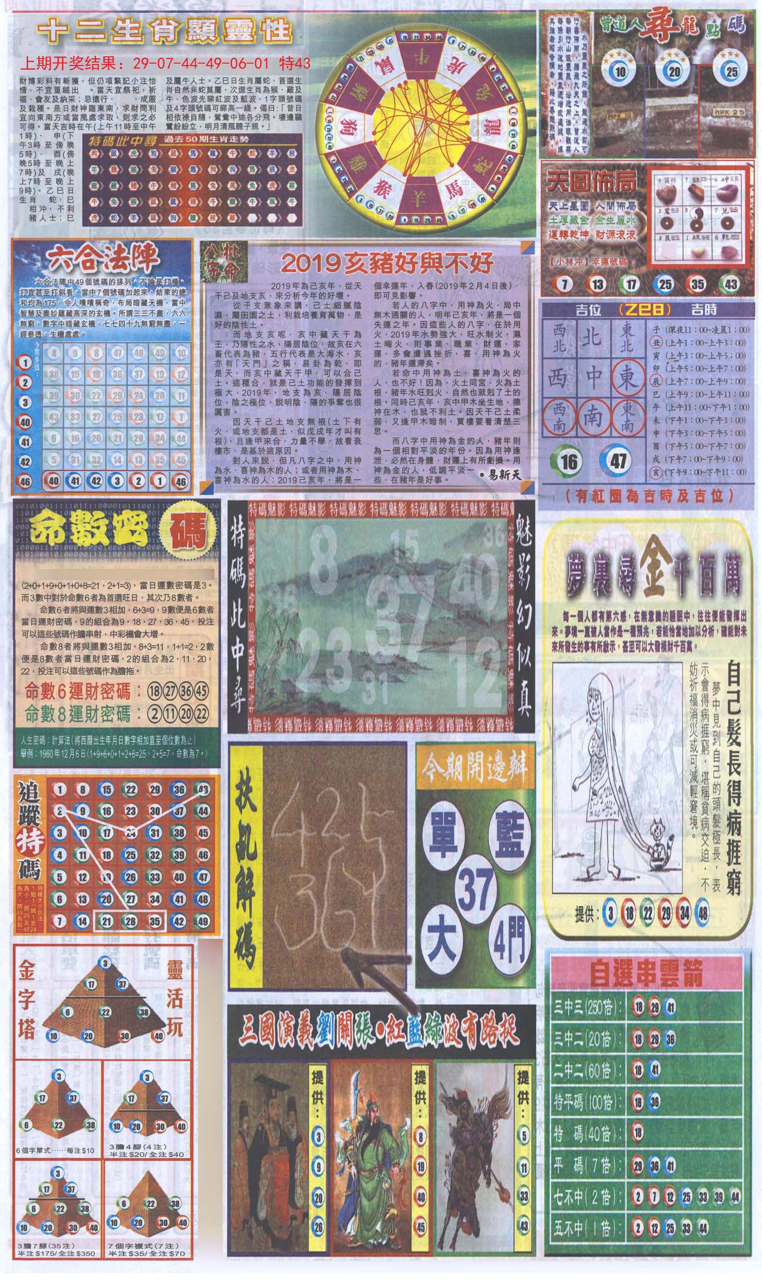 2024160期新报跑狗-2(背面)