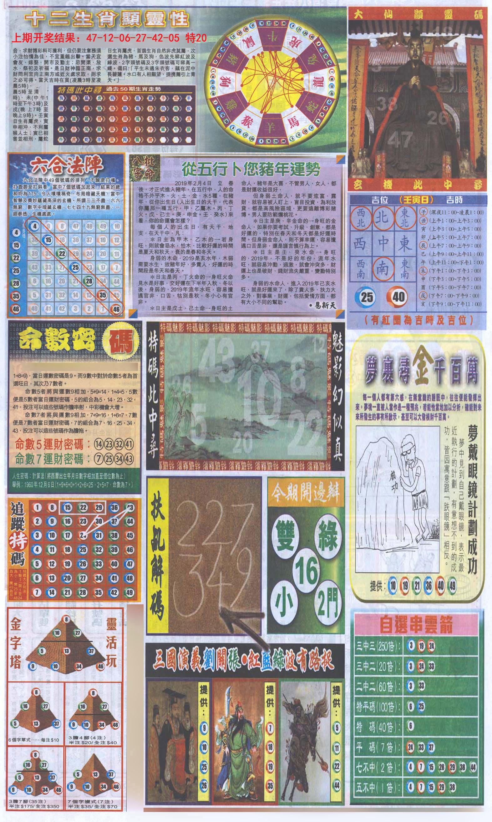 2024159期新报跑狗-2(背面)