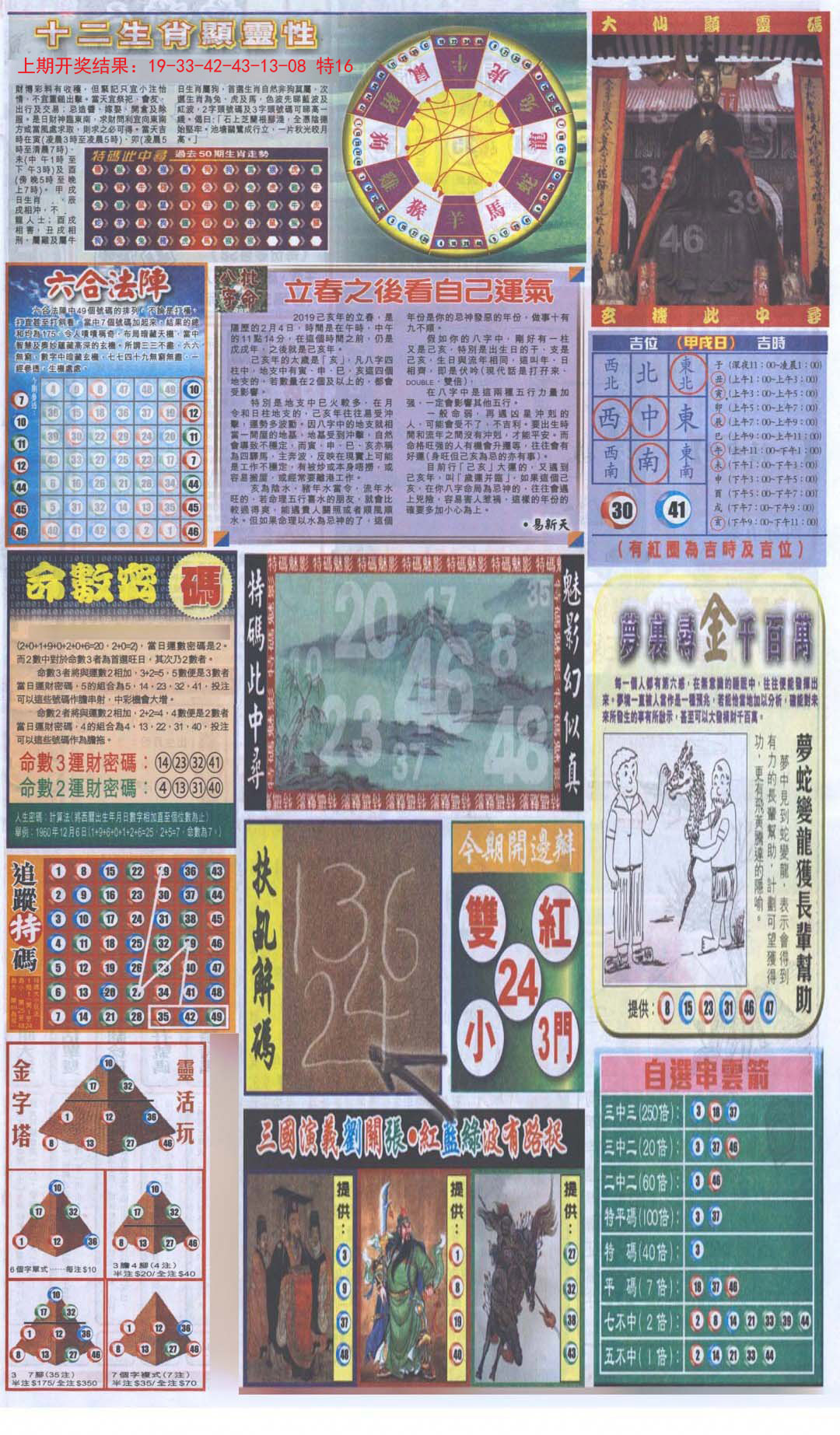 2024172期新报跑狗-2(背面)