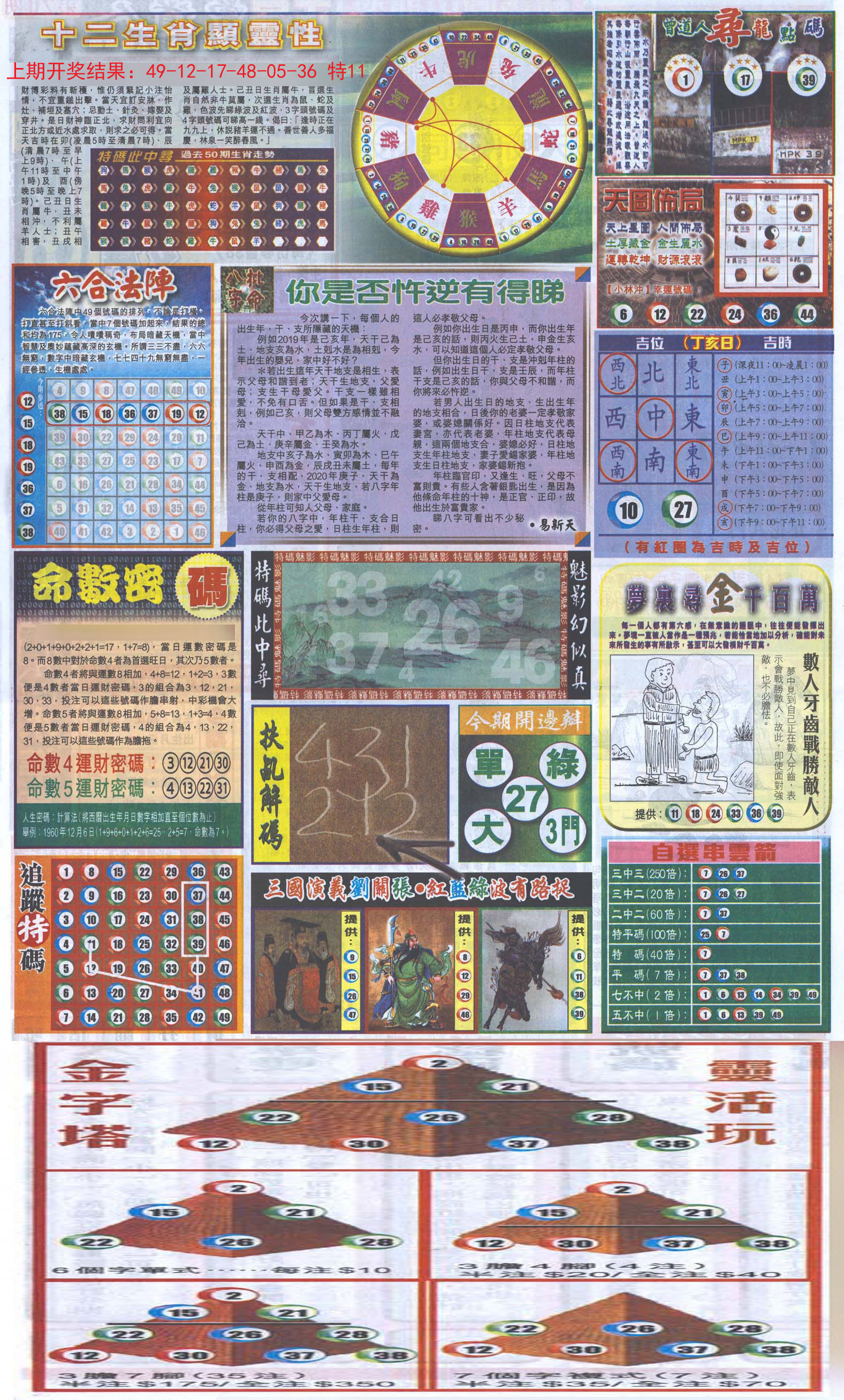 2024178期新报跑狗-2(背面)